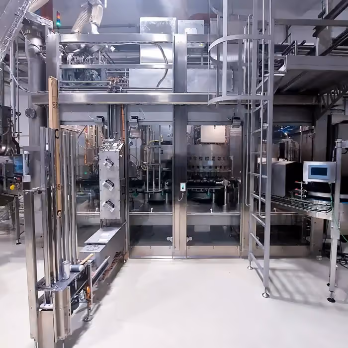 Flash pasteuriser and CIP system detail